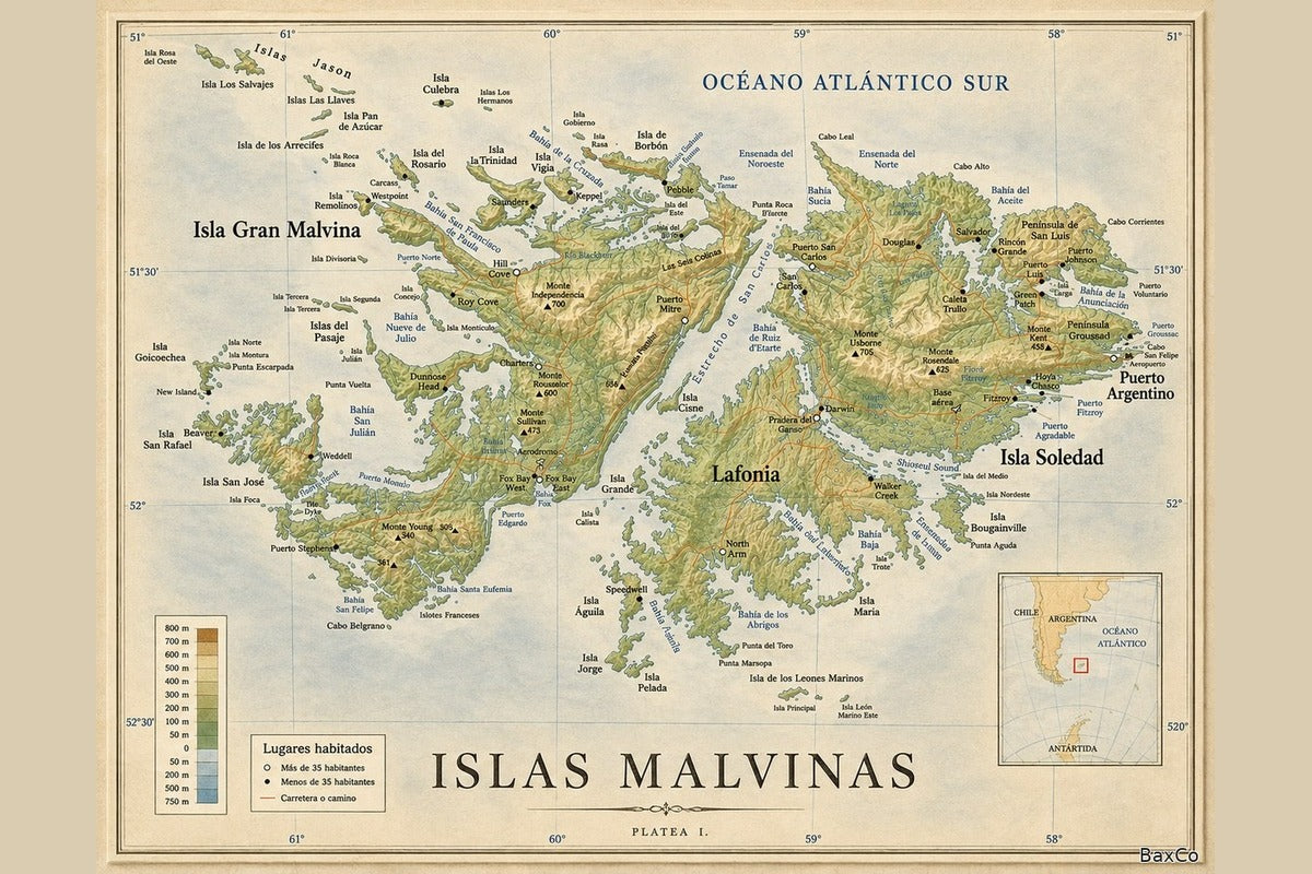Falkland Islands & Islas Malvinas